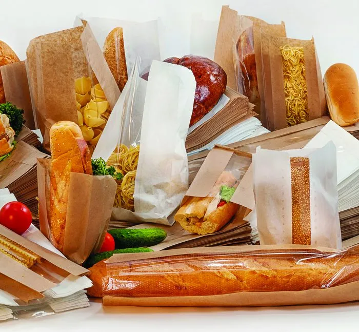 packaging Paper packaging for bread